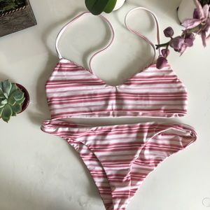 CITRINE SWIM Americana stripe S